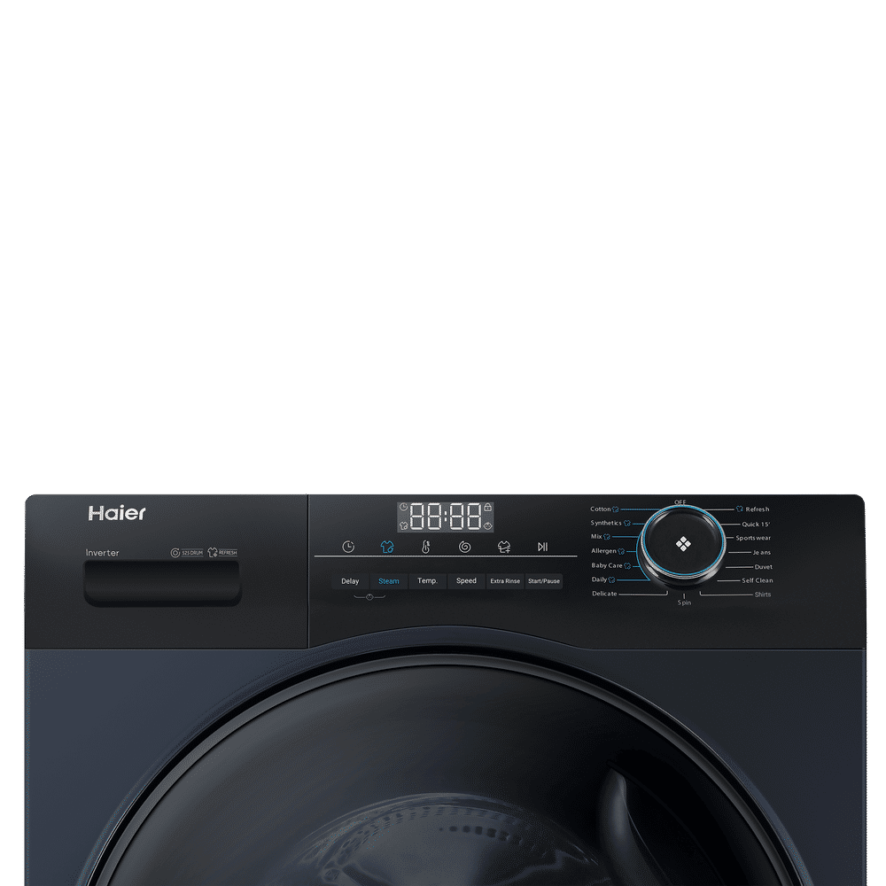 Buy Haier 8 kg 5 Star Inverter Fully Automatic Front Load Washing